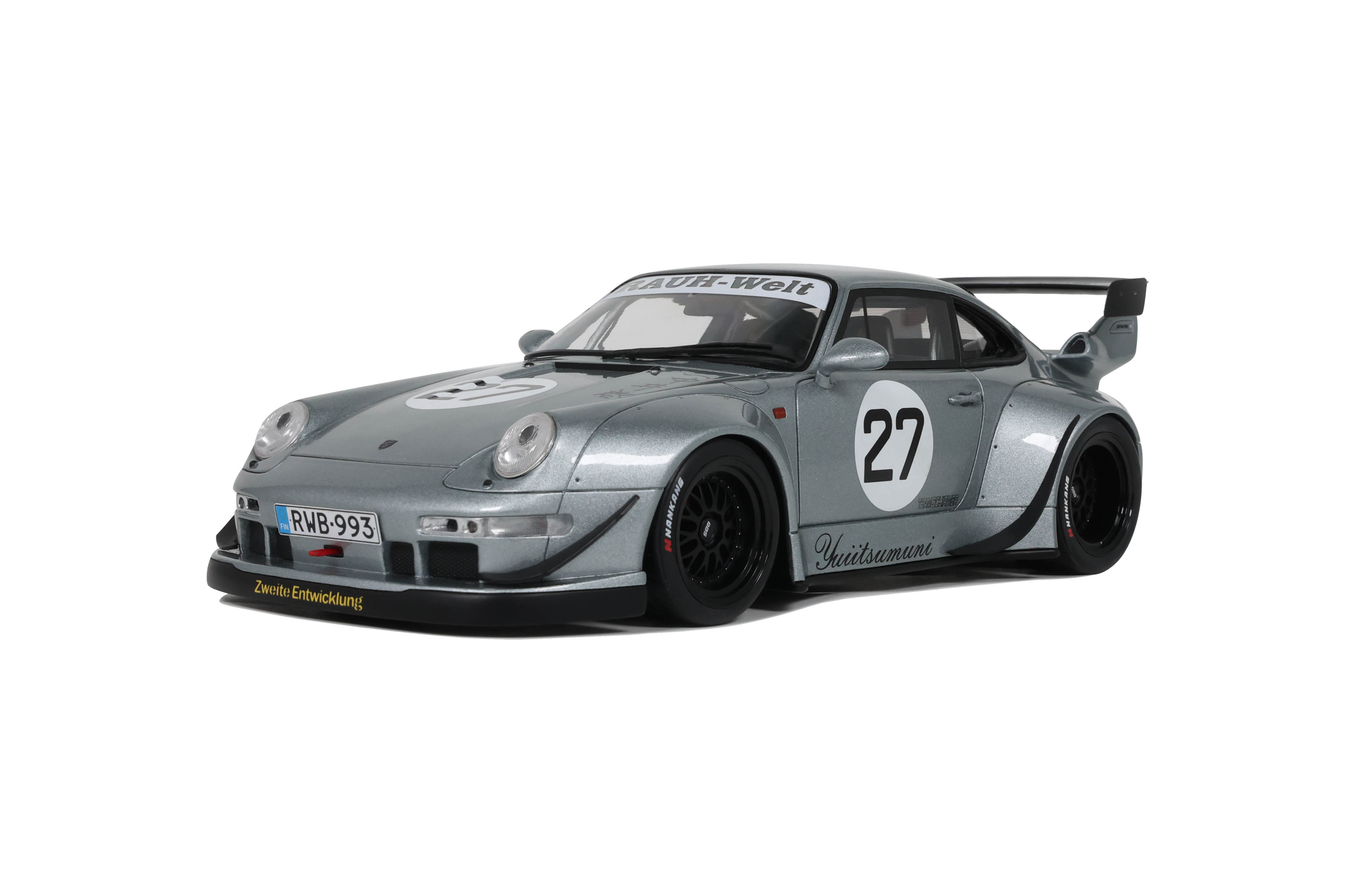 RWB Bodykit Yuiitsumuni 2024 Silver - 1:18
